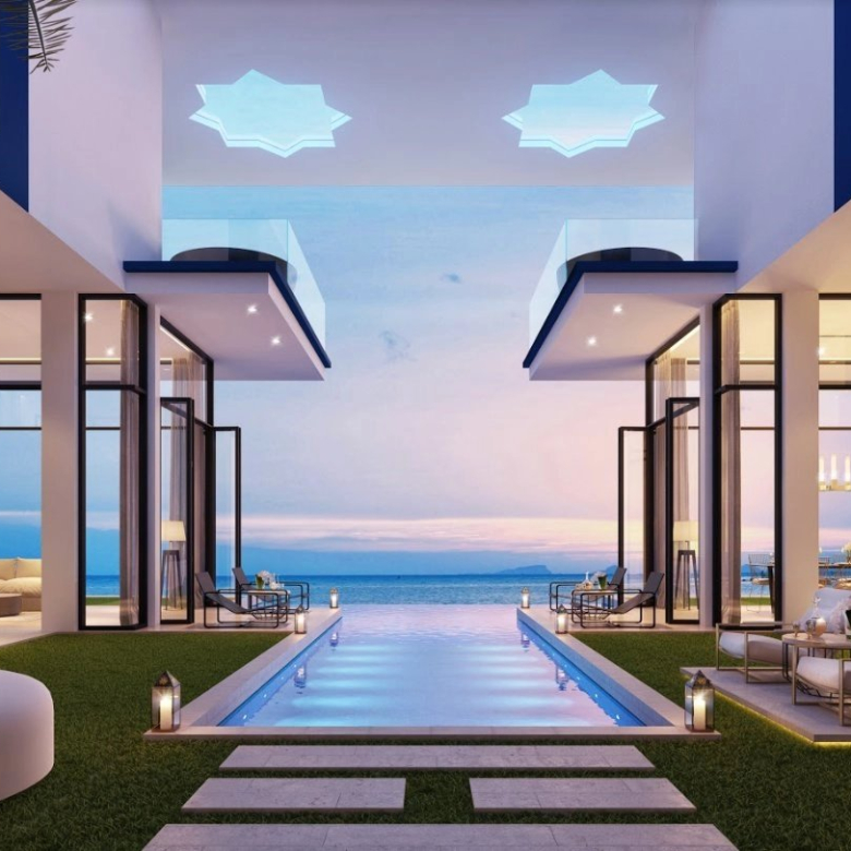 MODERN VILLA – BLUE GOLF COURSE – PANORAMIC SEA VIEW
