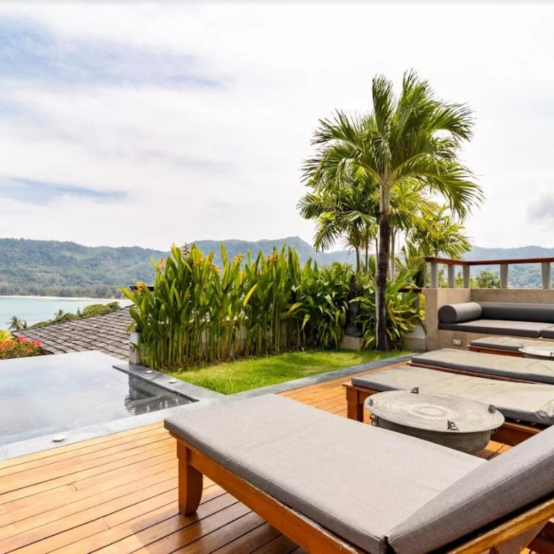 Splendide appartement avec vue mer situé à Kamala