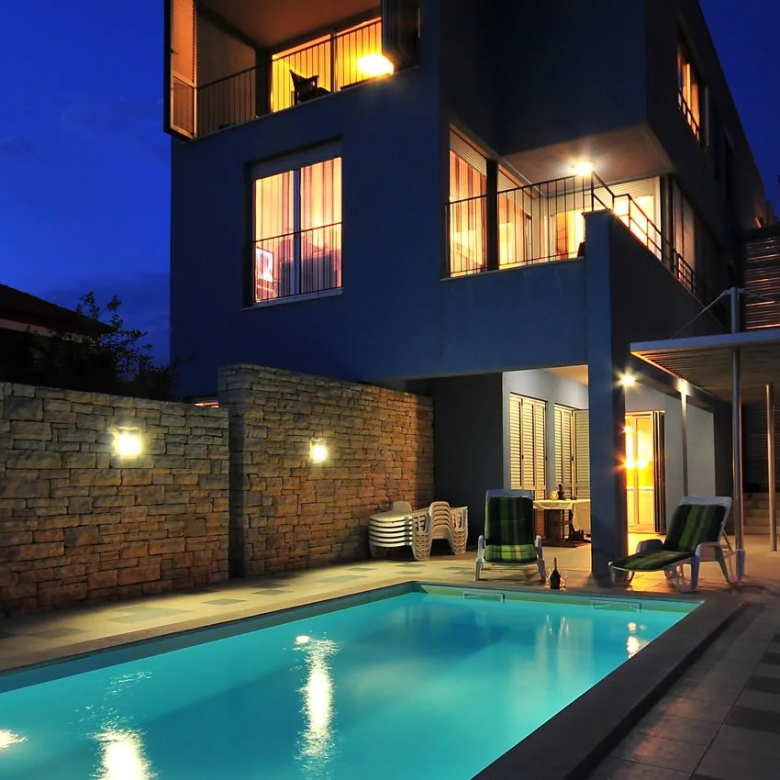 Beautiful villa located on the beach