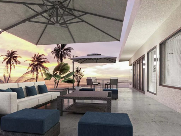 Très beau penthouse avec vue mer situé à Patong