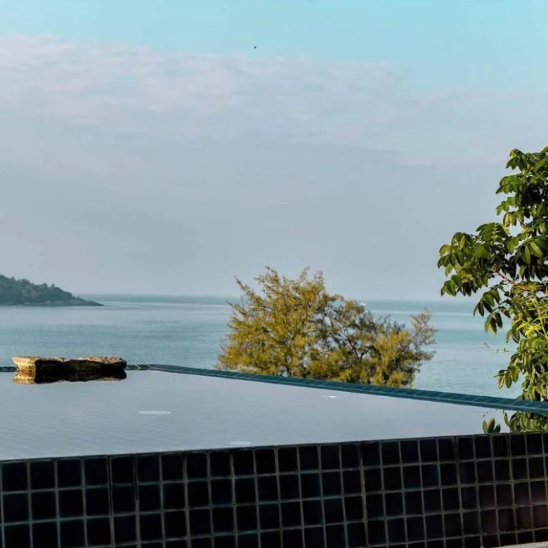 Magnifique petite villa sur 2 niveaux avec vue Panoramique sur Palombaggia Résidence Le Belvédère