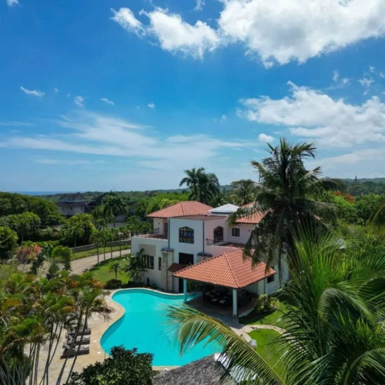 Beautiful villa located on the seafront in Cabarete