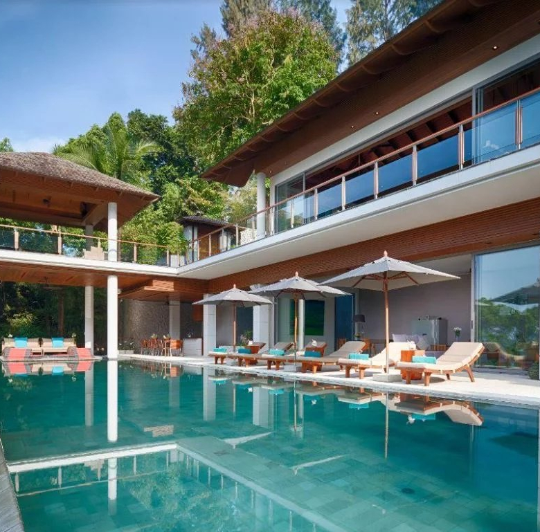 Unique modern design property with breathtaking sea views located in Kamala