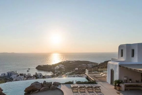 Somptueuse propriété de luxe située à Mykonos