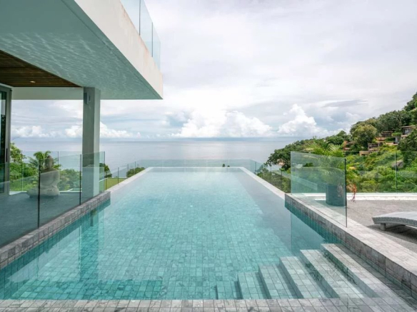 Splendide propriété située avec vue mer située à Kamala