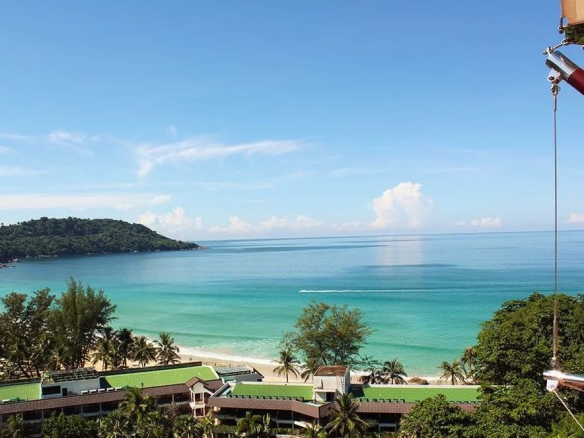 Terrace apartment on Kata Noi beach, with sea view