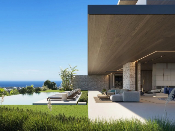 Sumptuous property at the top of Herrojo Alto, with panoramic views