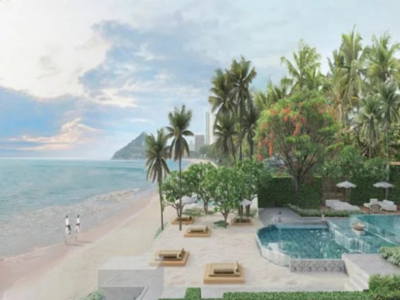 Luxurious apartment with direct access to the beach located in Hua Hin