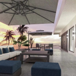 Très beau penthouse avec vue mer situé à Patong