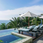 Très belle villa de luxe avec une vue époustouflante sur la mer