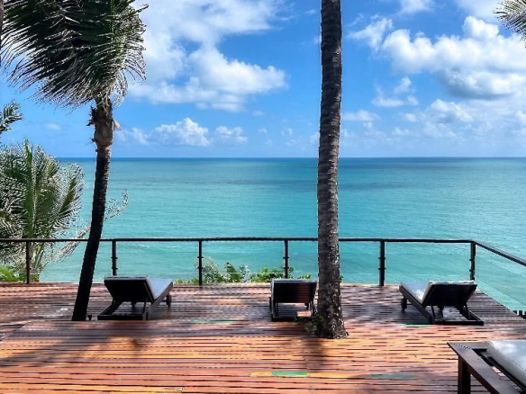Clifftop mansion in Tibau do Sul with epic ocean views