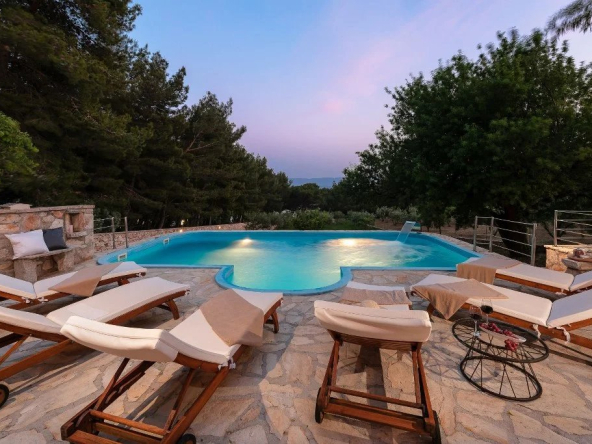 Très belle villa située sur la plage