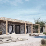 Villa with a unique view located in Folegrandos