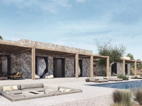 Villa with a unique view located in Folegrandos
