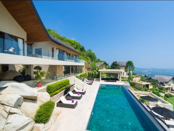 Magnifique villa de luxe avec une magnifique vue mer
