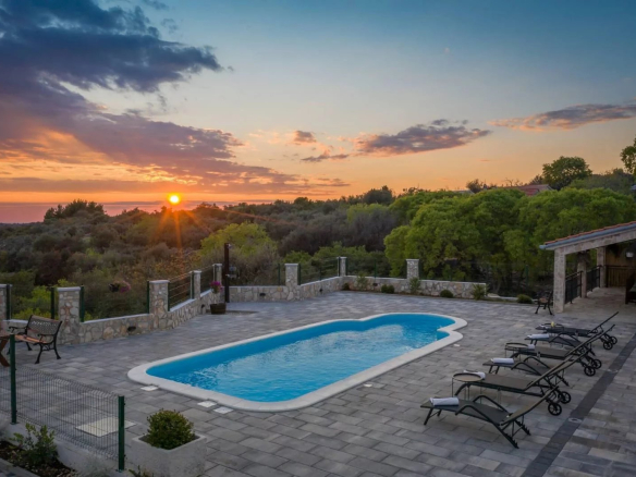 Magnificent stone Villa located on the island of Korcula