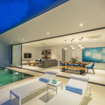 Magnificent Villa with sea view located on the beach in Plai Laem