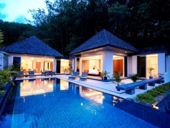 Villa de luxe a une excellente vue panoramique