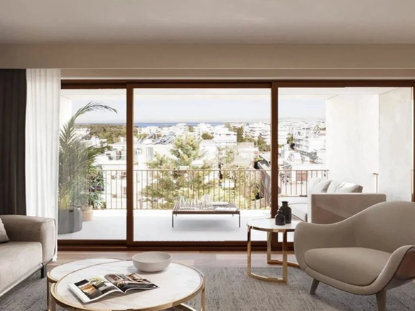 Beau penthouse de luxe situé à Voula