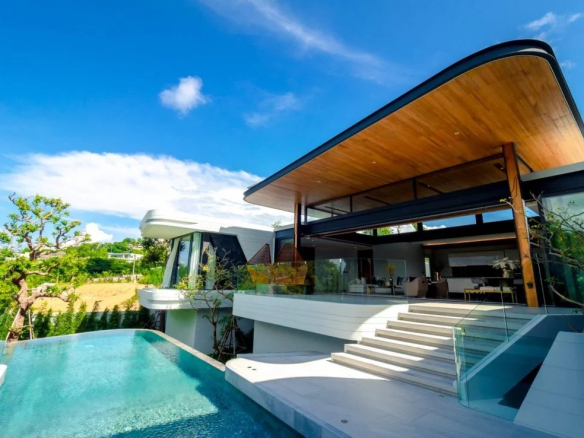 Splendide villa avec sa vue panoramique située à Phuket