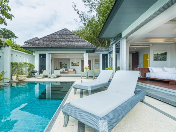 Splendide villa qui offre une vue imprenable sur l’océan