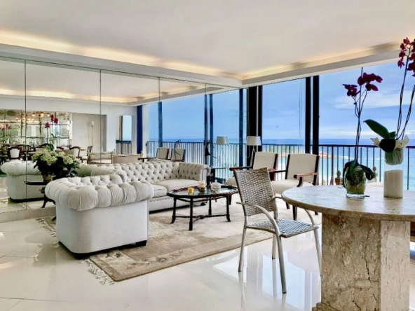 Appartement de luxe avec vue sur la mer située à Rio de Janeiro
