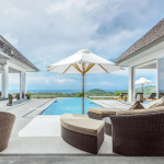 Very beautiful contemporary luxury villa with sea view