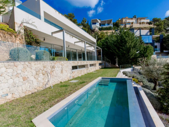Villa neuve et moderne avec vue sur la mer à Costa d’en Blanes