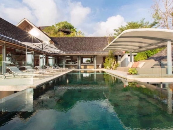 Beautiful ocean front villa located on Patong Bay