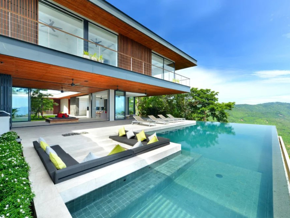 Superb designer villa in Bophut
