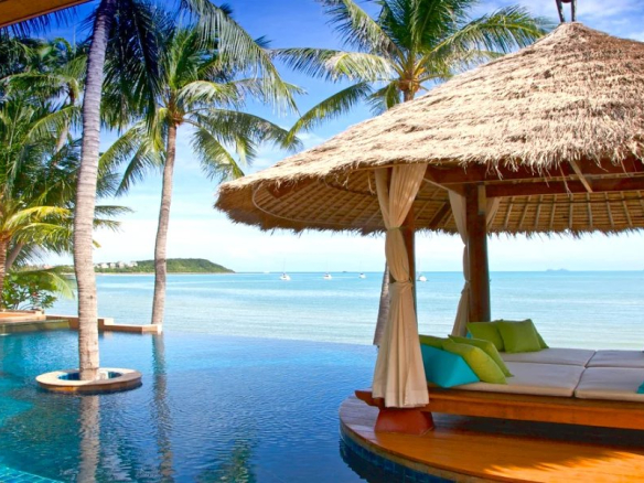 Upscale luxury beachfront resort in Bangrak