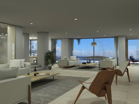 SUMPTUOUS FIRST LINE AND ACCESS TO THE SEA
