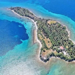 Private island for sale in the Gulf of Eubee.