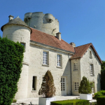 Magnifique château Soissons avec Remparts et Donjon du XIIème