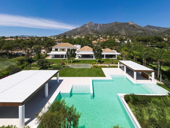 MEGA MODERN MANSION AT THE FOOT OF THE SIERRA BLANCA, MARBELLA GOLDEN MILE