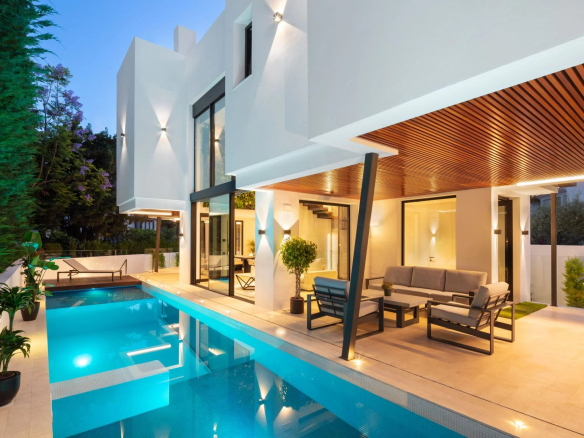 Splendid modern luxury villa located in Marbella