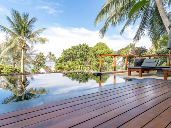 Un bel appartement de 2 chambres avec piscine privée