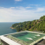 Luxury villa with panoramic views of the ocean