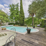 For sale architect house surrounded by greenery
