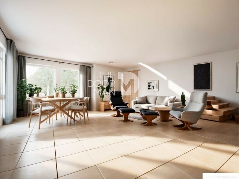 NICE near the Golden Square, 3-room apartment with corner terrace