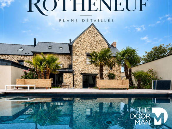 Propriété de 245 m² avec piscine à Saint-Malo, quartier de Rothéneuf.
