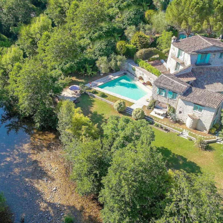 Proche du village de St Paul de Vence