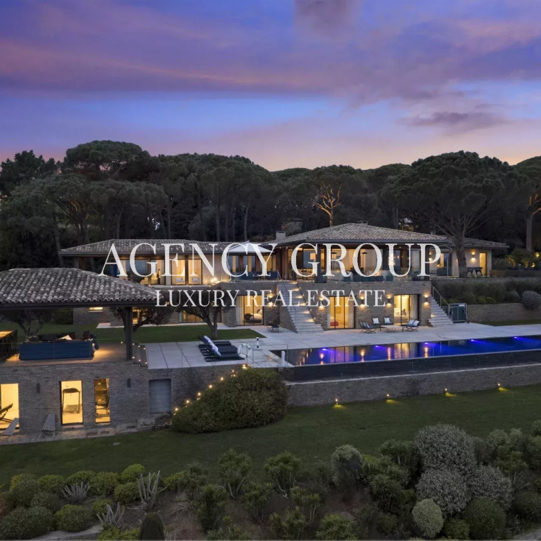 LUXURY VILLA RENTAL RAMATUELLE – 8 BEDROOM VILLA – PANORAMIC SEA VIEW