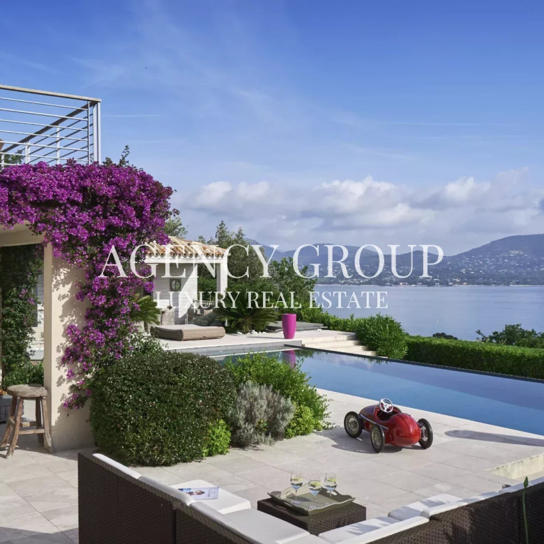 LUXURY VILLA FOR RENT IN LA CROIX-VALMER – 7+3 BEDROOMS – SEA VIEW
