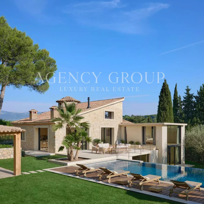 Mougins – Villa contemporaine – 7 chambres