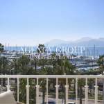 CANNES CROISETTE – VUE MER PANORAMIQUE – APPARTEMENT NEUF 3 CHAMBRES