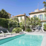 VILLA 7 CHAMBRES – À PIED DE LA CROISETTE – CANNES