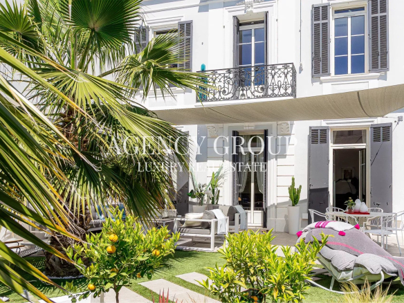 BELLE ÉPOQUE VILLA – WALK TO THE CROISETTE – CANNES CENTER
