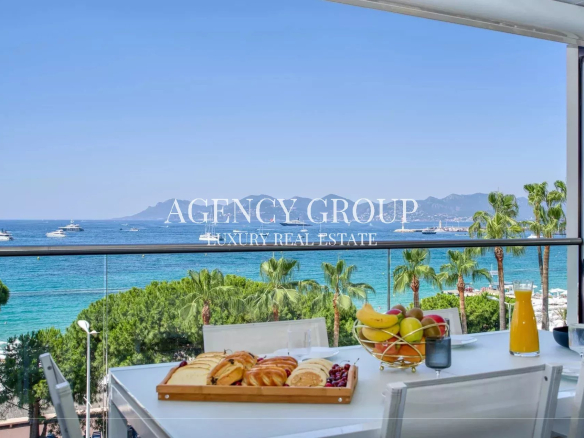 Croisette canes - Panoramic sea view - 4 -bedroom duplex