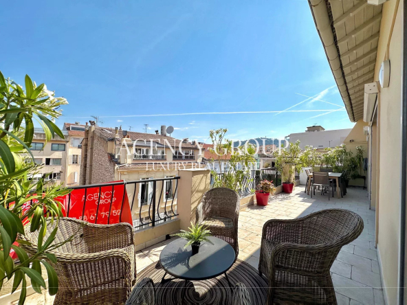 APPARTEMENT 4 PIECES AVEC TERRASSE – FORT RENDEMENT LOCATIF – CANNES BANANE